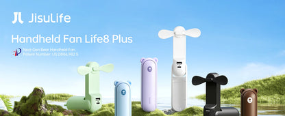 JISULIFE 3-in-1 Portable Power Fan