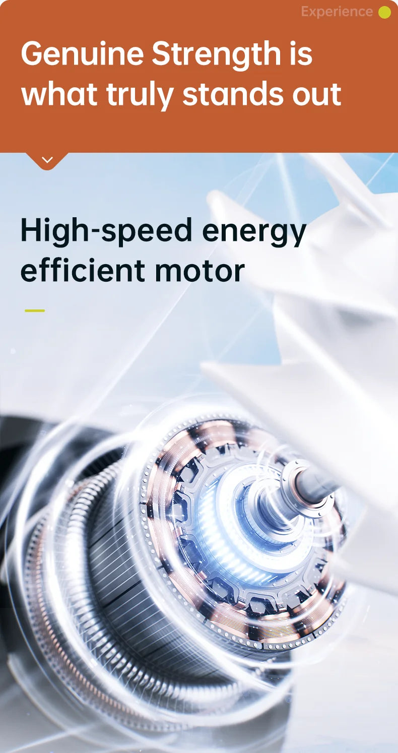 JISULIFE Turbo Handheld Pocket Fan