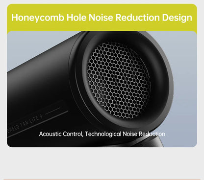 JISULIFE Turbo Handheld Pocket Fan