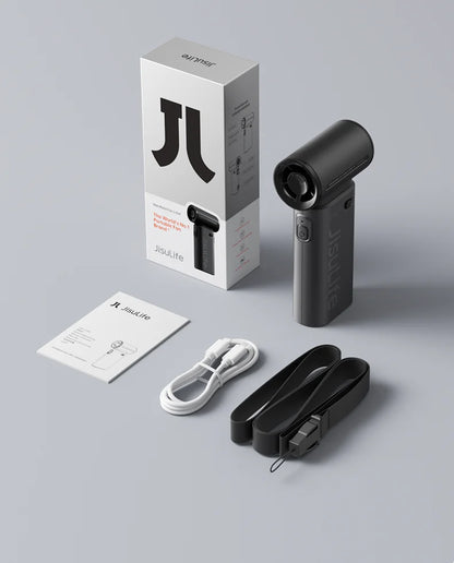 JISULIFE Turbo Handheld Pocket Fan