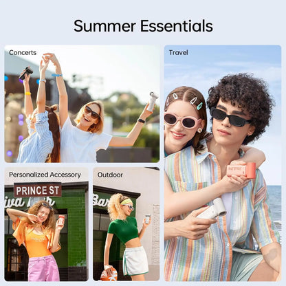 JISULIFE Turbo Handheld Pocket Fan