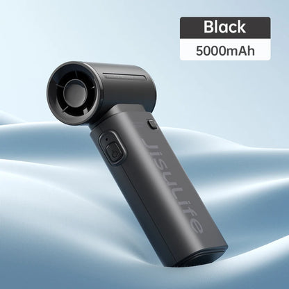 JISULIFE Turbo Handheld Pocket Fan